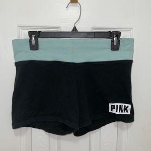 Victoria’s Secret PINK Flat Waist Yoga Shorts